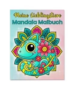 Meine Lieblingstiere Mandala Malbuch